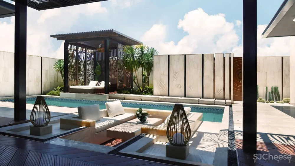 海边的诗意人生|一庭一风景,一院一世界