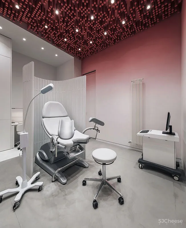 隐私问题和顾客舒适度之间找到平衡点，ReFuture美容诊所 YØDezeen Architects