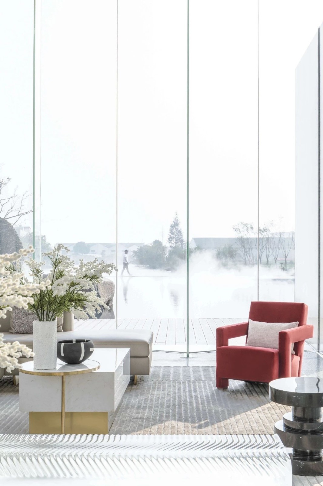 400㎡以水为主题的东方意境售楼中心匠心设计方案