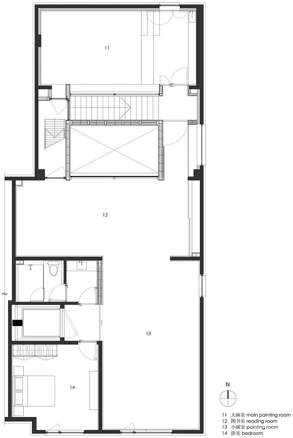 Apartment 55 公寓改造，北京 / 左通右达建筑工作室