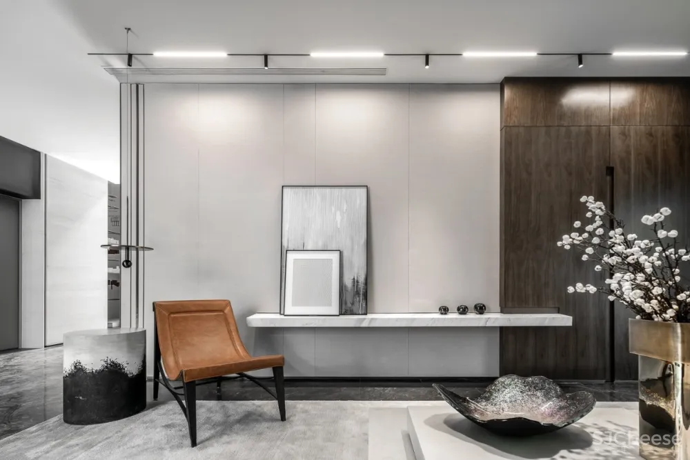 集艾设计 LSD联袂新作 1000㎡ 纯粹主义 顶级豪宅设计落地方案