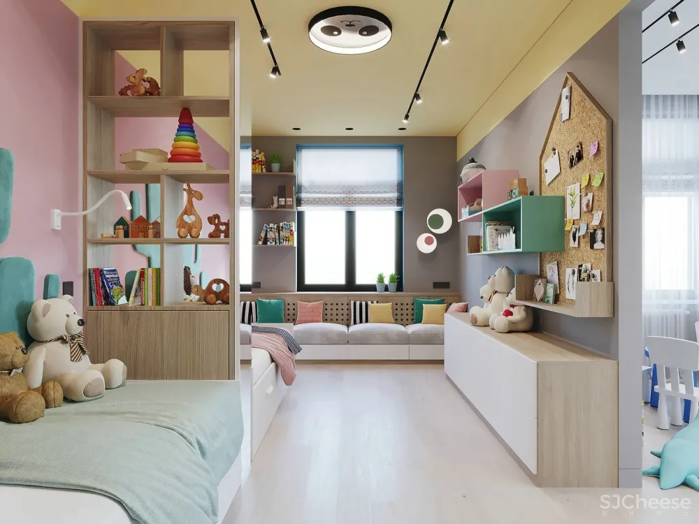 现代简约，多彩居住空间设计