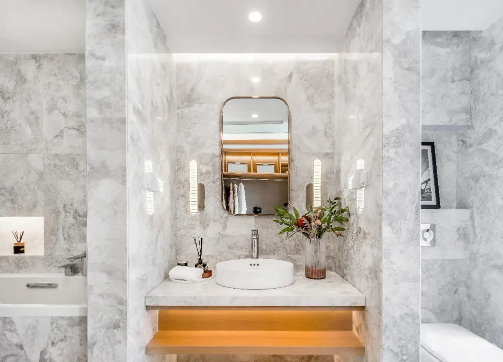 【石头兄弟新作】185㎡城市新标样板间,用自然生态造情趣生活