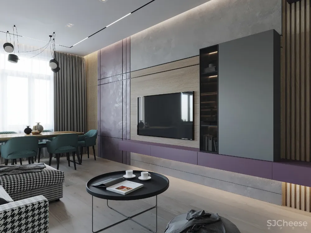 现代简约，多彩居住空间设计