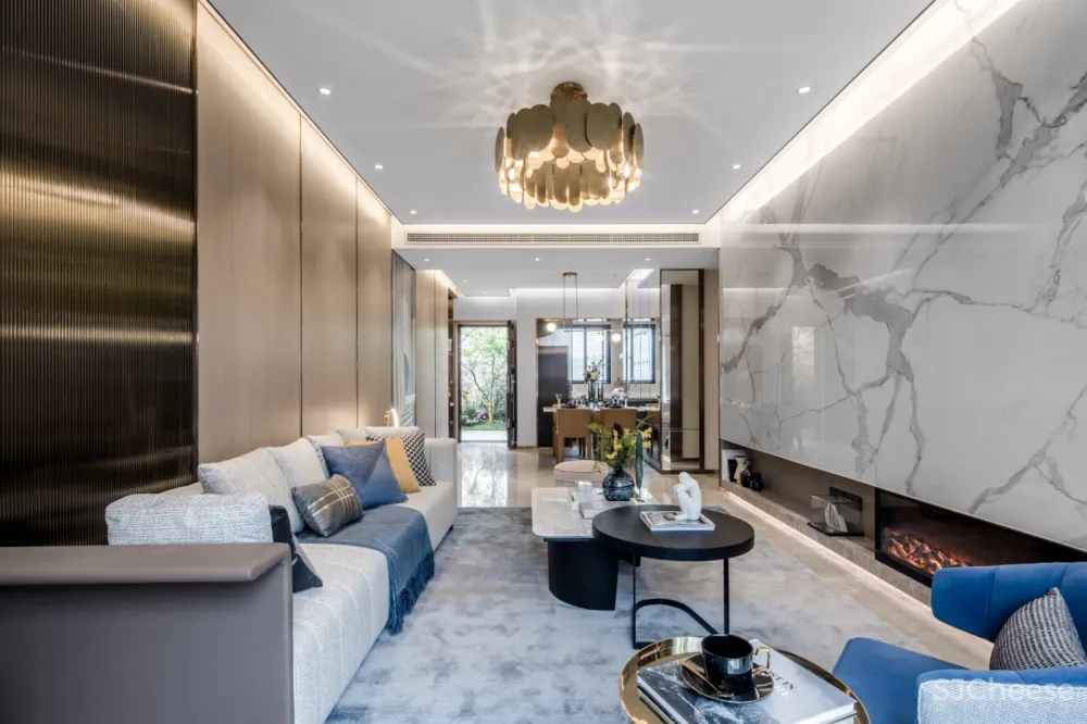 恰到好处的温柔轻奢,三户型品质美学家 SEPD圣易文设计