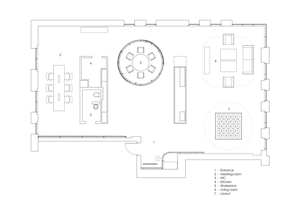 首发 | Alexander Volkov Architects:极简现代高级感莫斯科顶层办公室