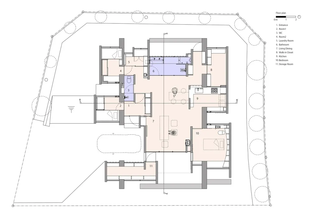 神户北小屋，打破传统空间划分方式 / 藤原室建筑设计事务所