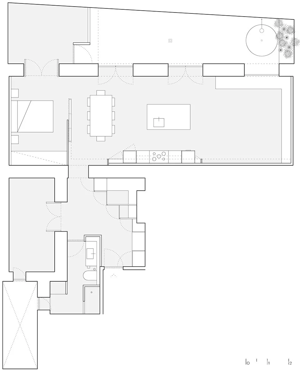For Marcel – 住宅兼工作室空间,巴塞罗那 / MH.AP