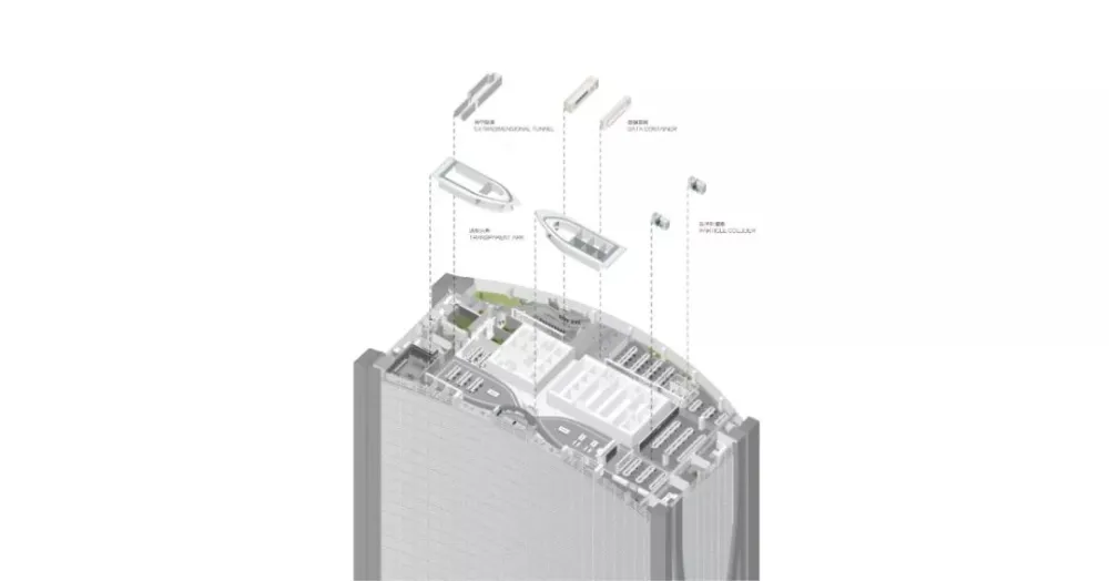 广州珠江新城CBD未来总部办公设计,满满的科技感! 加减智库设计事务所