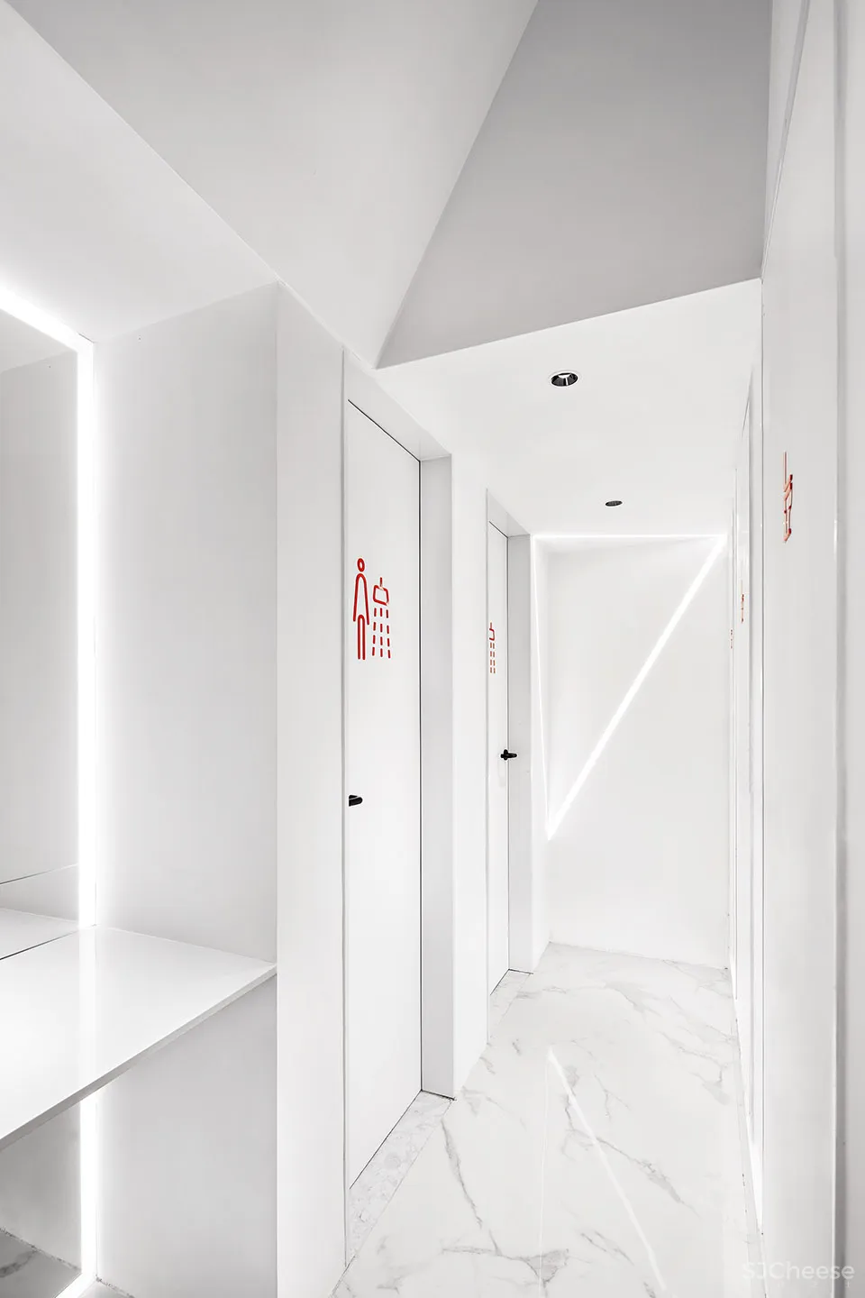 在对抗之间释放自我,深圳Fitsion健身体验中心 深度进化设计事务所