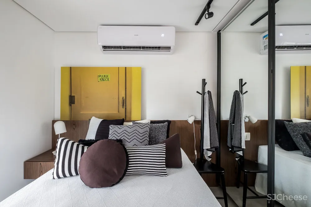 圣保罗一位年轻单身汉的49㎡现代风小公寓 Rafael Zalc