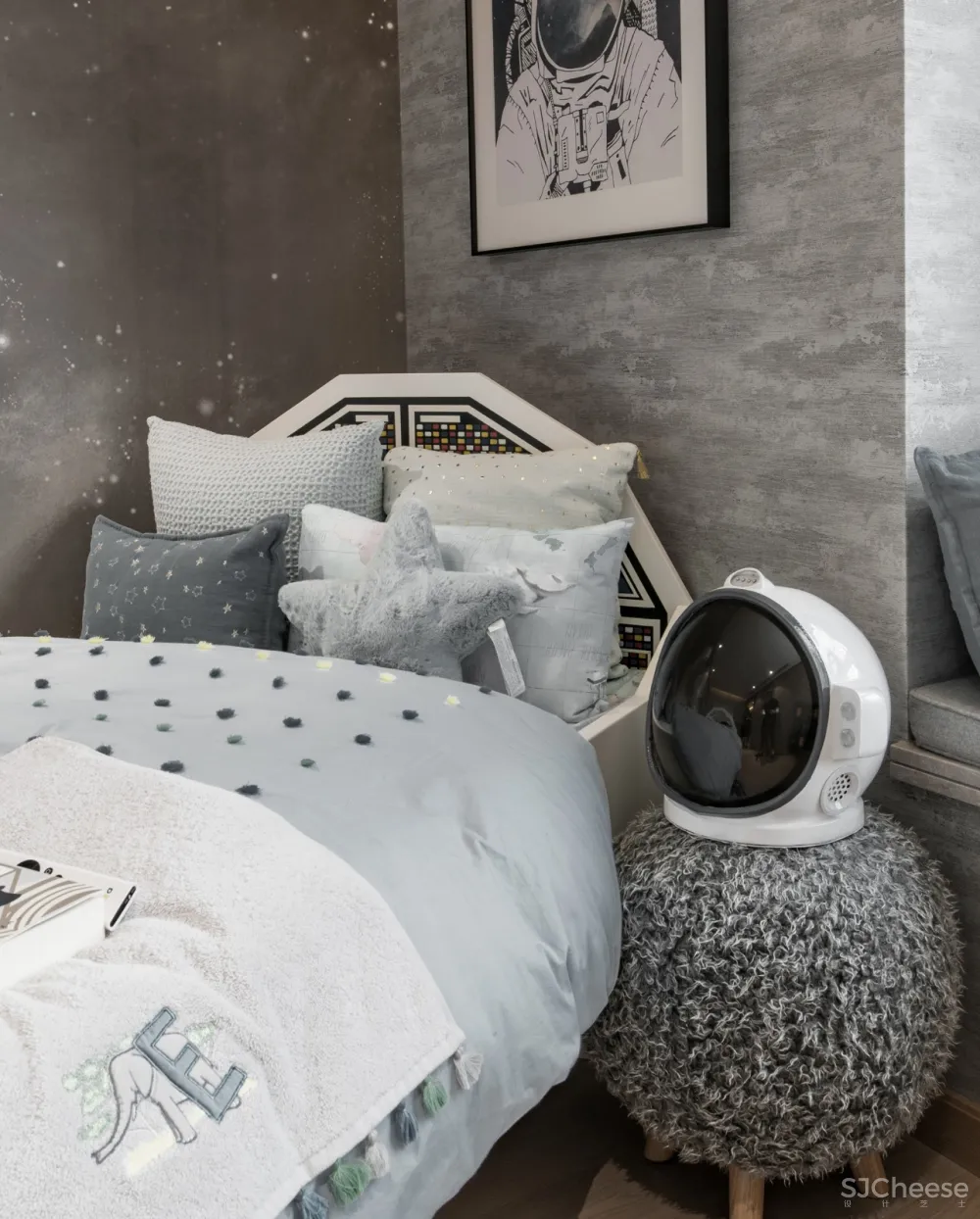 达文设计丨广州粤海拾桂府顶层复式:在生活中