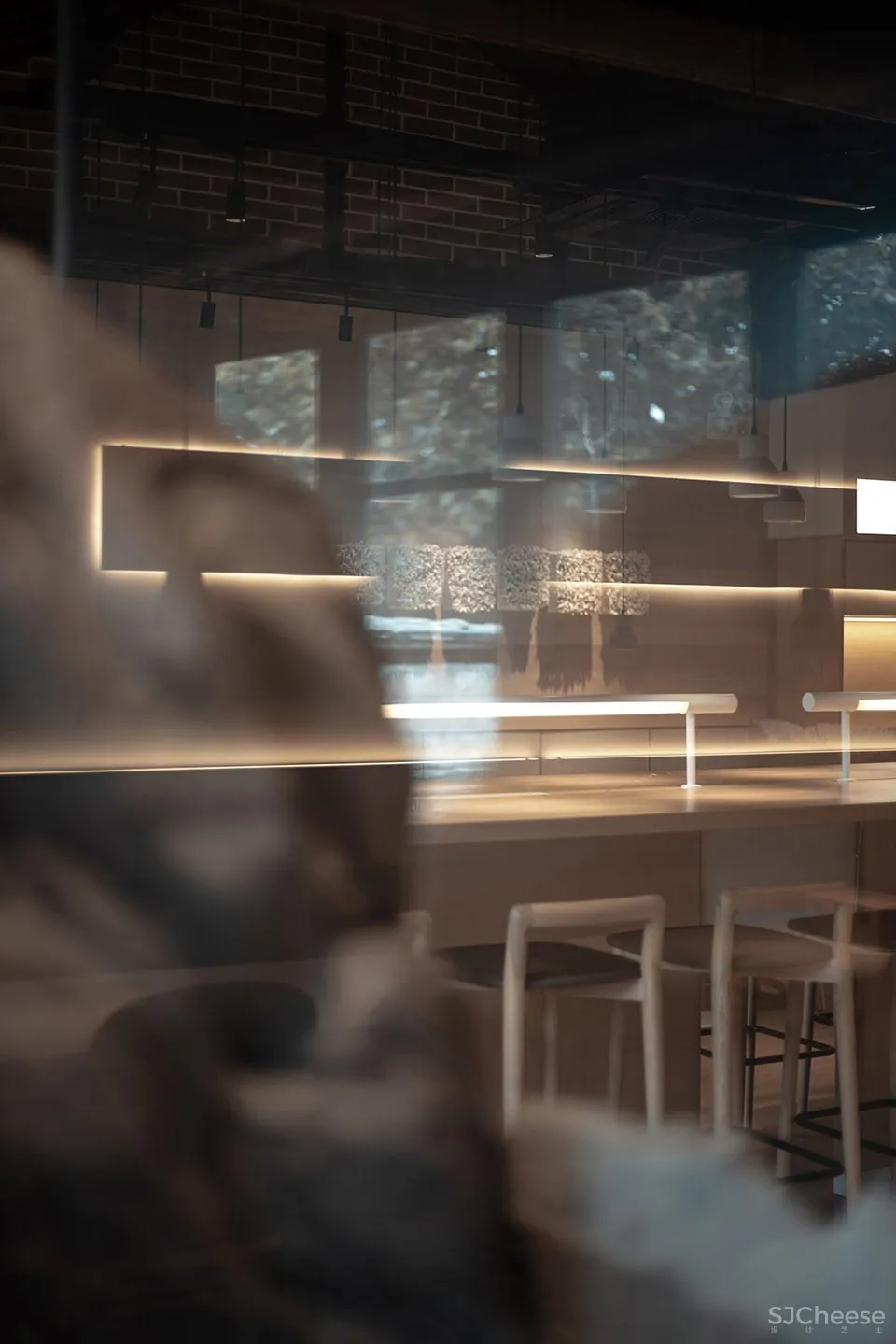 新万鑫银丝面馆,无锡 / 欧阳跳建筑设计