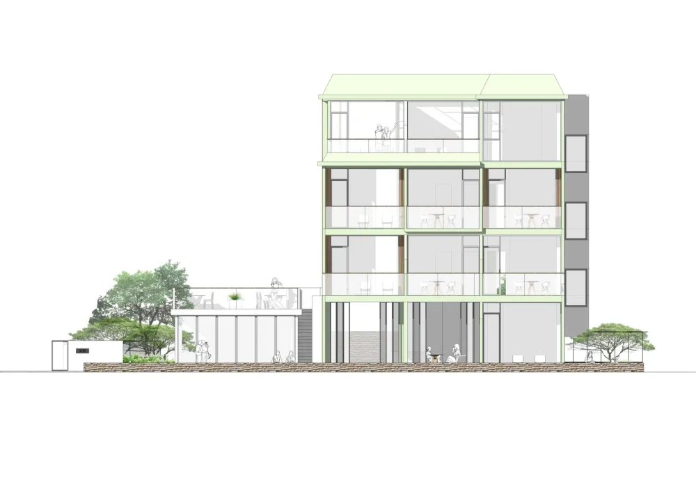 青骊拂晓酒店 / 间外建筑工作室