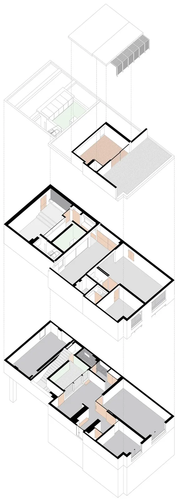 Apartment 55 公寓改造，北京 / 左通右达建筑工作室