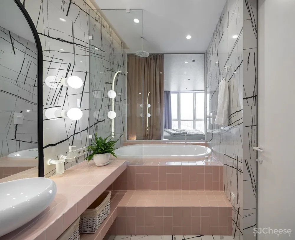 将活珊瑚橘色作为贯穿空间的灵魂丨每一天都是colourful day