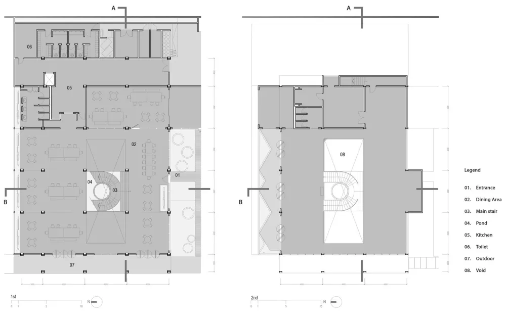 Kayu Kayu 餐厅,为木匠设计的木质食堂 / W Office