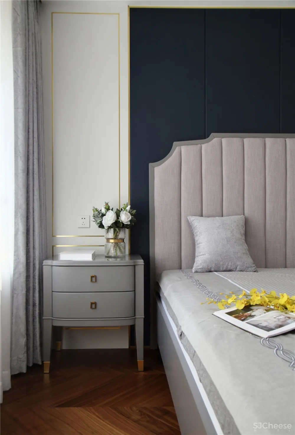 善水湾轻奢风实景 南舍空间设计