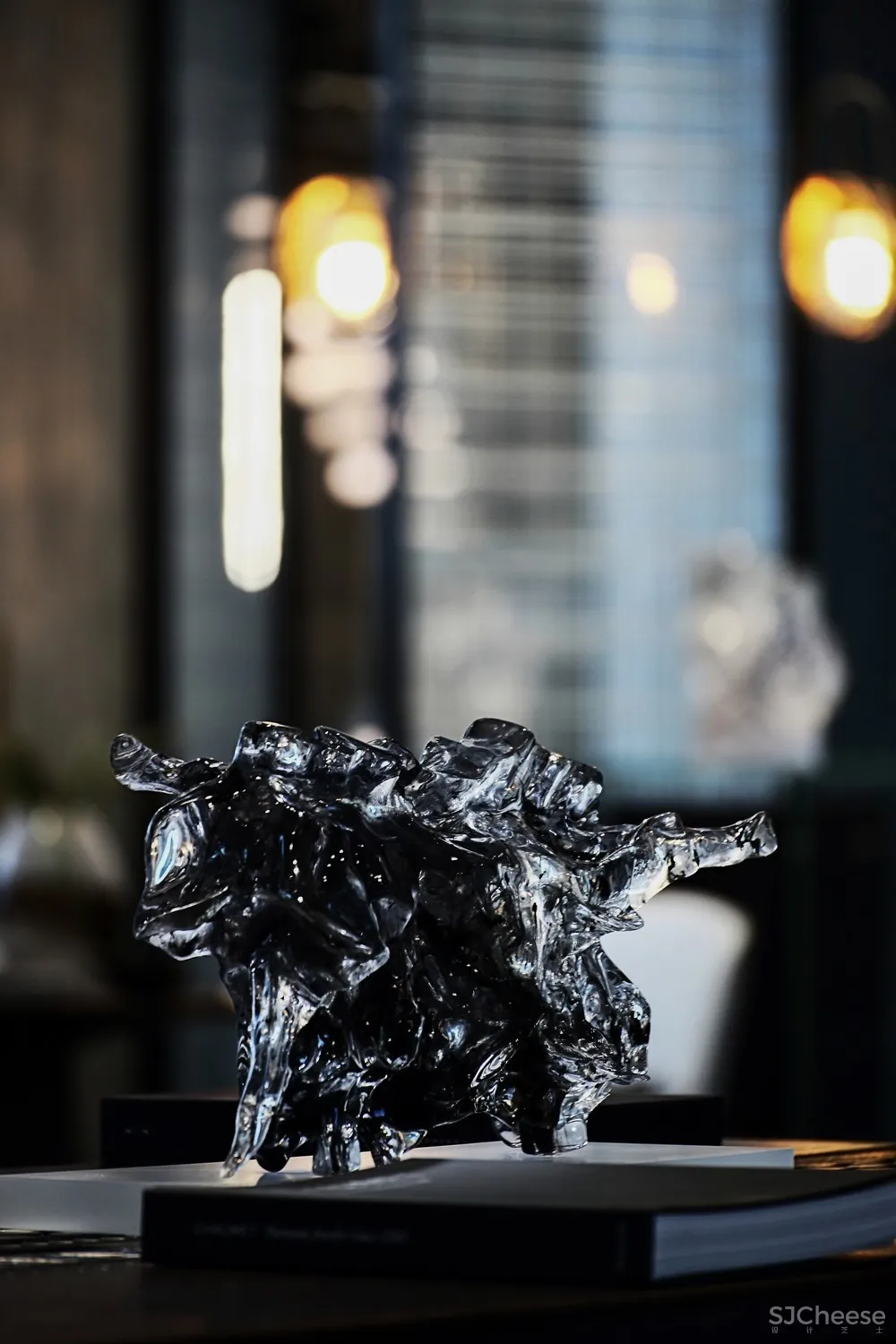 造价6500/㎡顶级售楼中心设计丨呈现出空间美感契合的精美质感