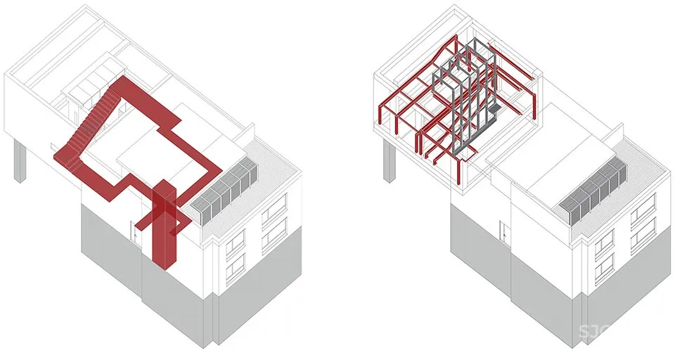 Apartment 55 公寓改造，北京 / 左通右达建筑工作室