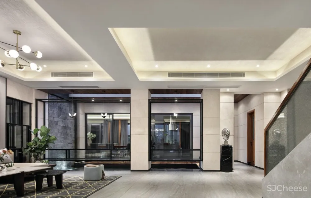 1380㎡ 魅力大宅,这才是都市新贵范! 梓晴空间设计