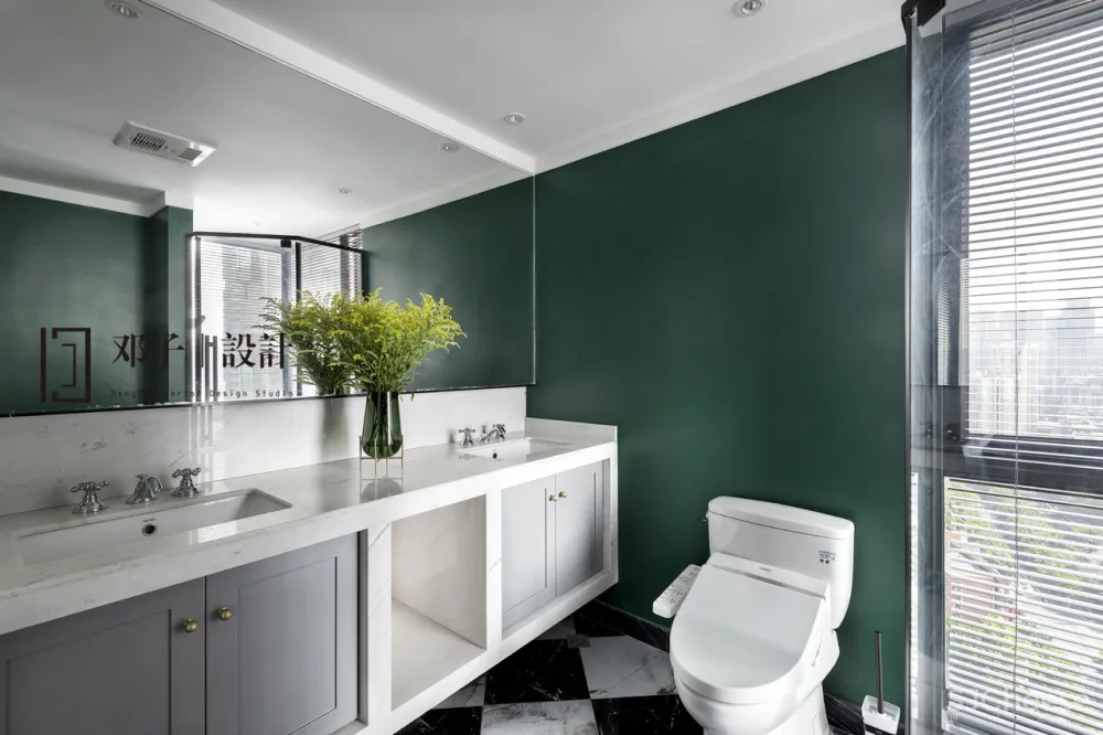 167㎡水晶灯与玛吉斯陀螺椅的完美会面 邓子设计