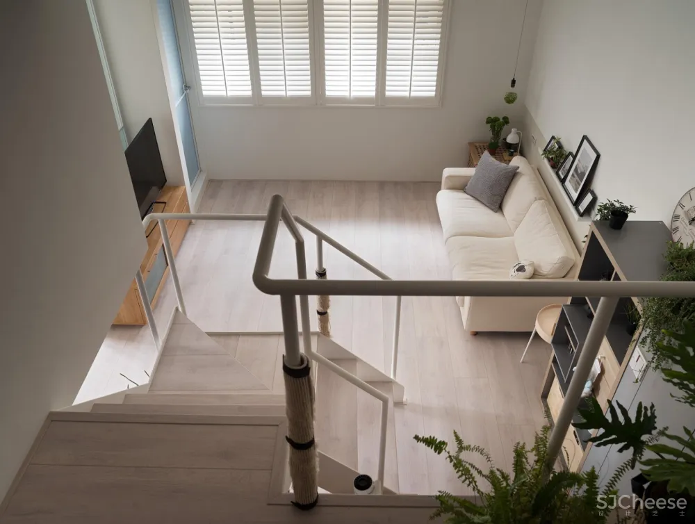 《The Loft》纯净北欧风 十一日晴空间设计