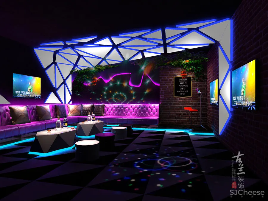 资中Marks KTV装修 成都特色ktv装修公司