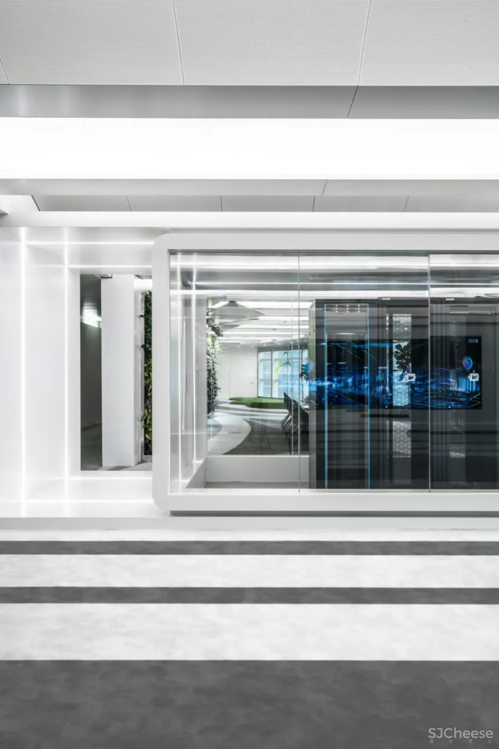 新作 | 广州珠江新城CBD未来总部办公设计,满满的科技感