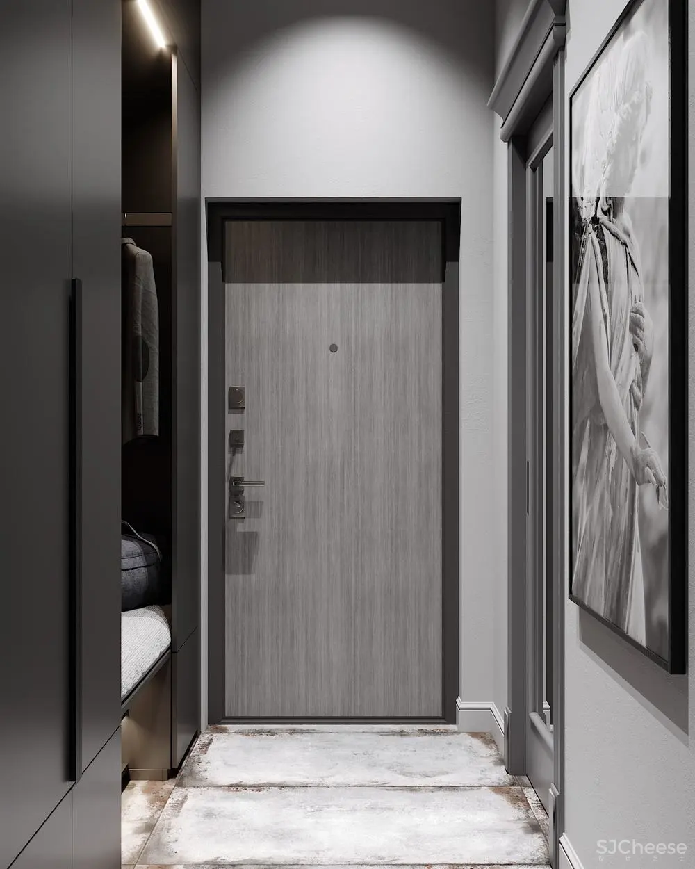 高级灰蓝调公寓 oleg tyrnov