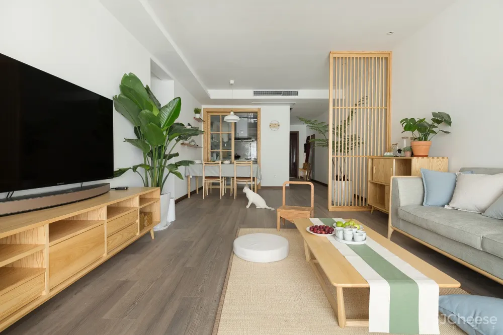 《念家》122㎡原木日式风 季意空间设计