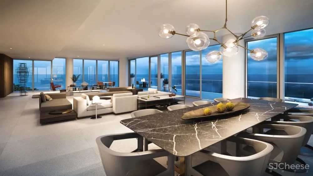 中美顶级超级海景大平层豪宅大PK丨贫穷限制了想象