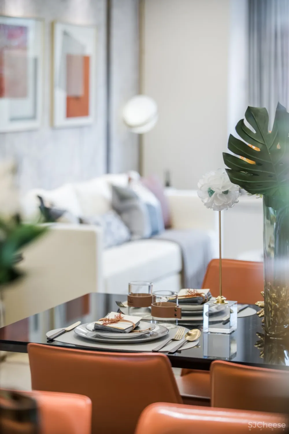 恰到好处的温柔轻奢,三户型品质美学家 SEPD圣易文设计