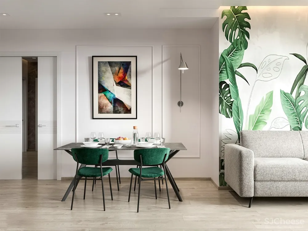 “自然的缤纷色彩”打造清新家居风范