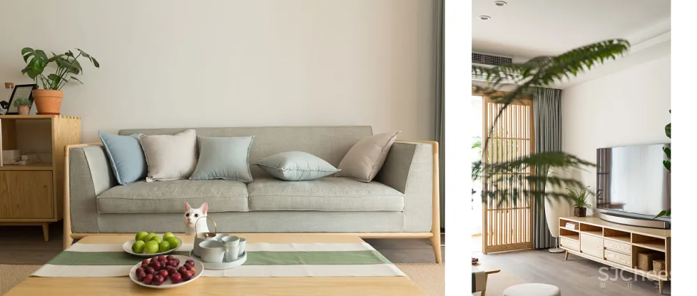 《念家》122㎡原木日式风 季意空间设计