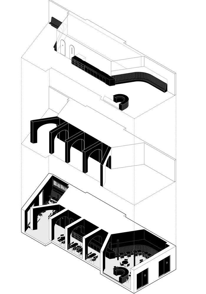 MESURA | 西班牙一间30平米休闲餐厅