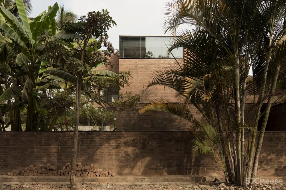 砖房住宅,印度 / CollectiveProject