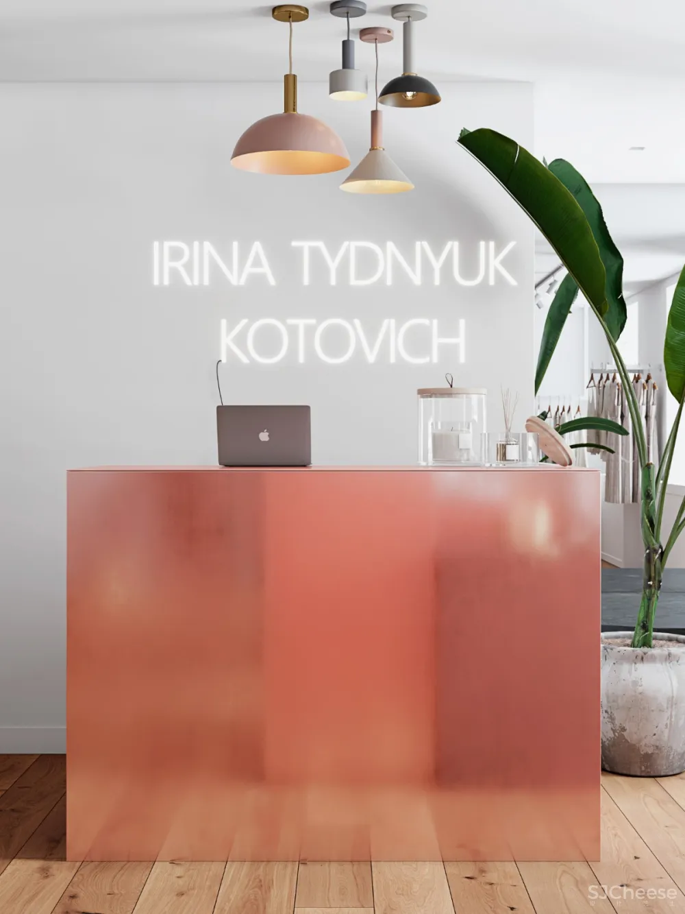 55m²乌克兰北欧风服装店 Nagornaya Julia Smirnova Maria