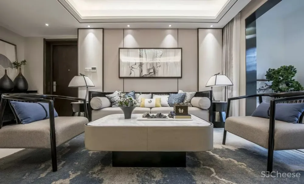 三户型现代中式风，不一样的高级美！ INHOUSE