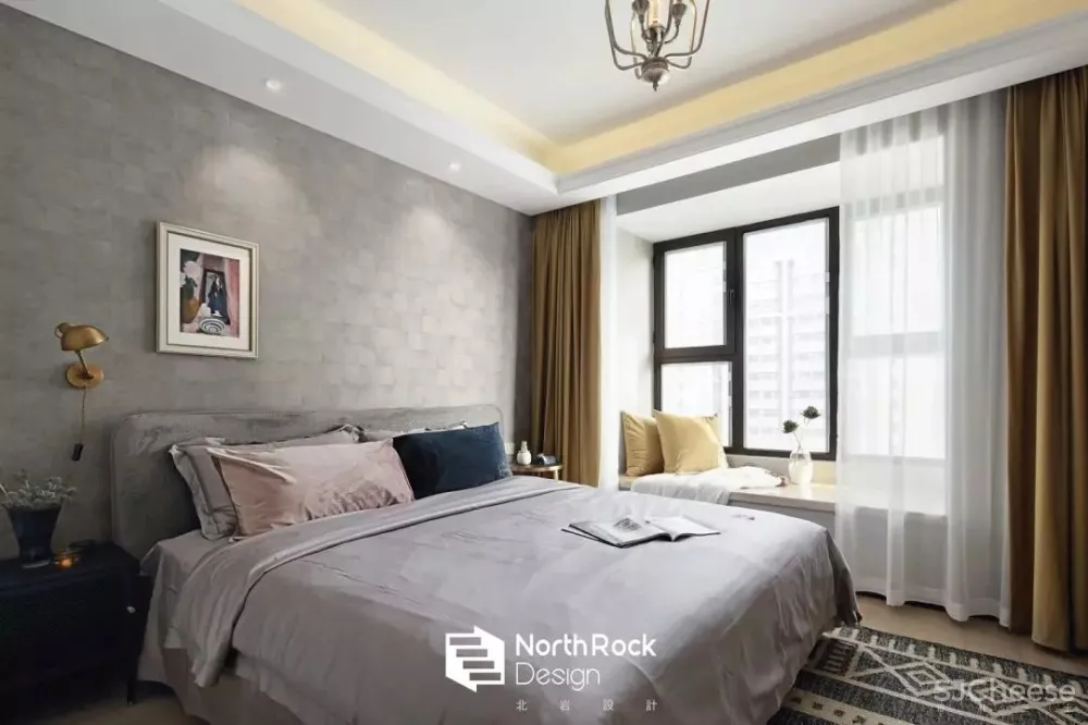 106m²南京·中建国熙台精装改造 北岩设计