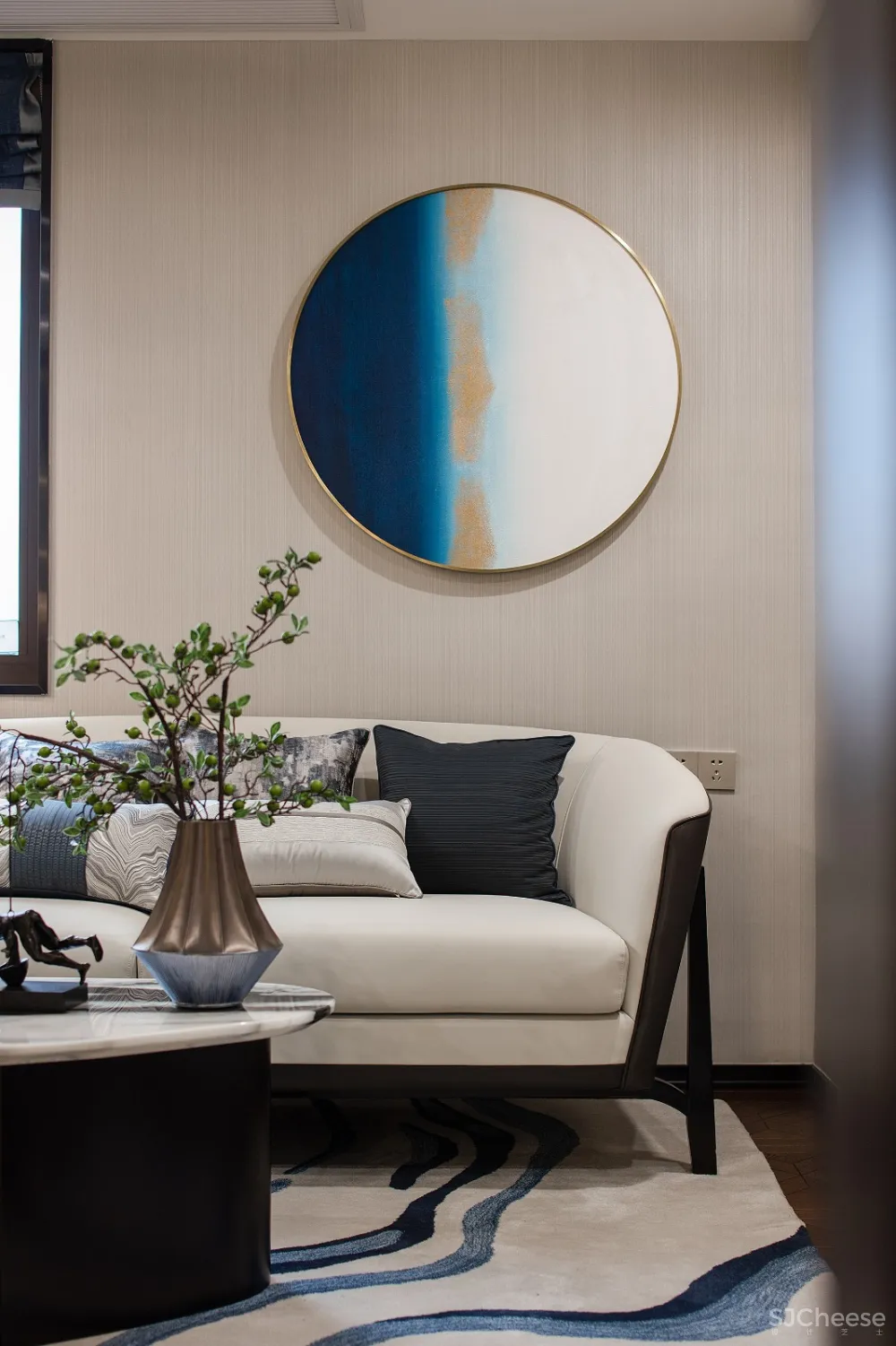 KUNYU鲲誉设计/ 清和隽雅 凝练东方——瑞安 时代碧桂园天宸府