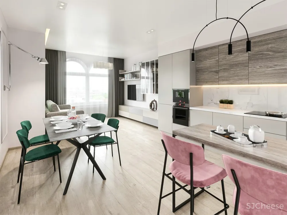 “自然的缤纷色彩”打造清新家居风范