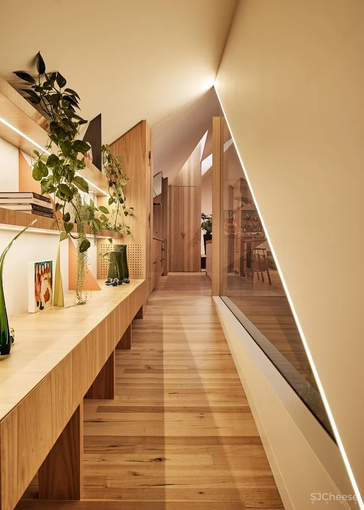 原木+几何元素丨让家更有设计感