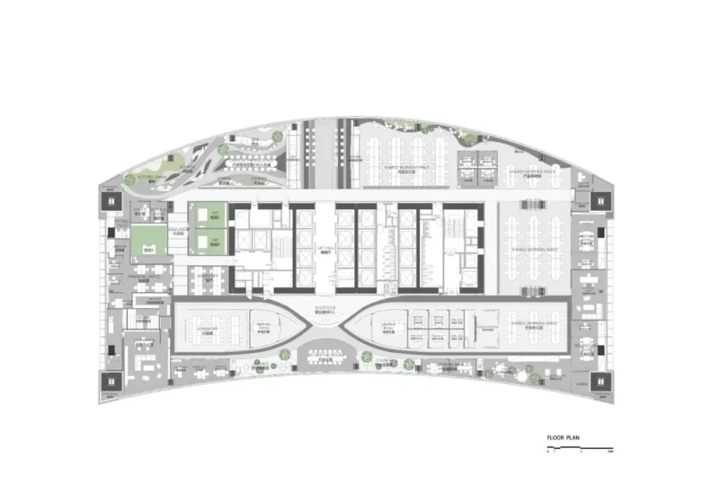 广州珠江新城CBD未来总部办公设计,满满的科技感! 加减智库设计事务所