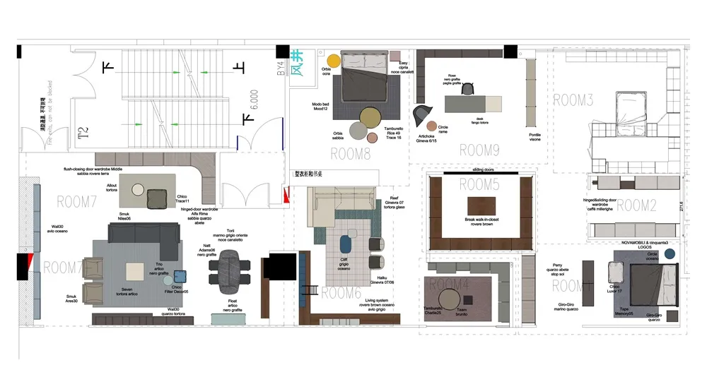本心空间设计 | NOVAMOBILI意大利衣橱展馆