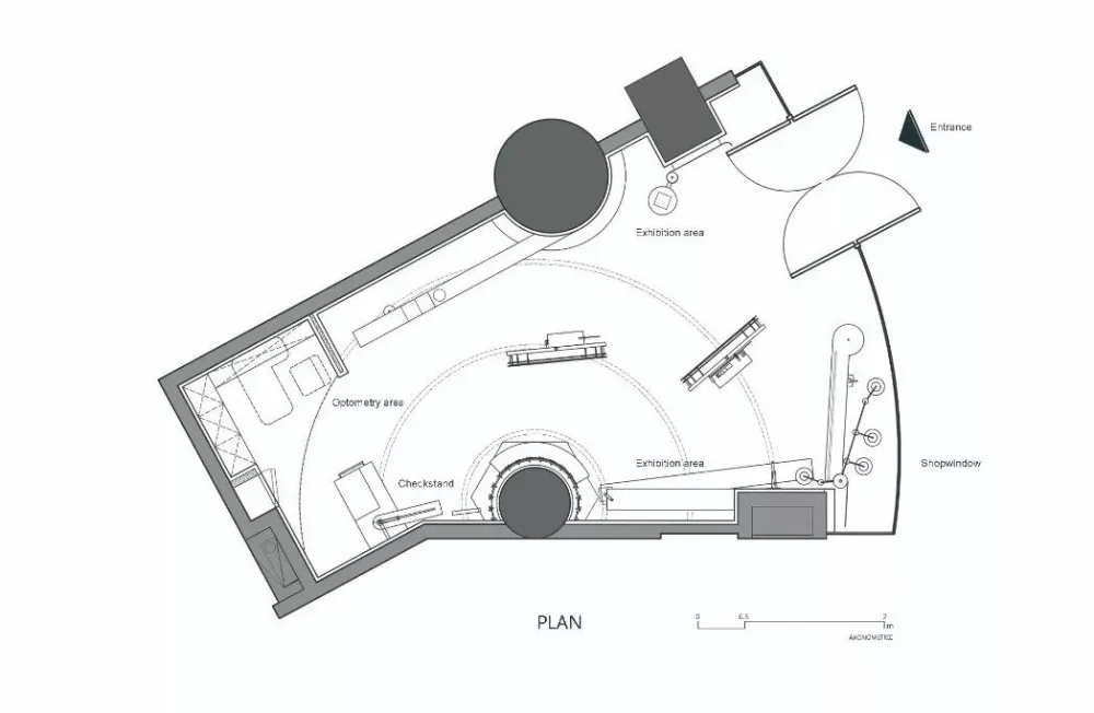 仅 40m² 的先锋艺术商店，设计竟这么酷！ DAS_Lab