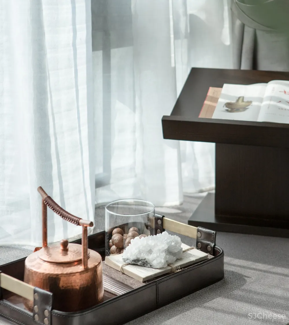 达文设计丨广州粤海拾桂府顶层复式:在生活中