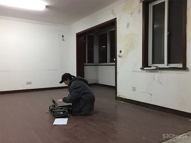 45㎡老房改造为智能化单身公寓,上海松柏公寓改造 张烨建筑事务所