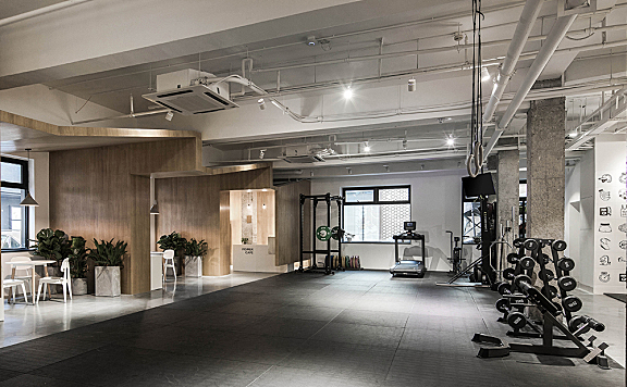Powerfit Studio 跑瓦健身 墨照建筑设计事务所