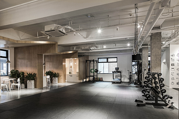 Powerfit Studio 跑瓦健身 墨照建筑设计事务所